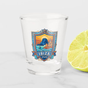 Ibiza Spanien Schnapsglas