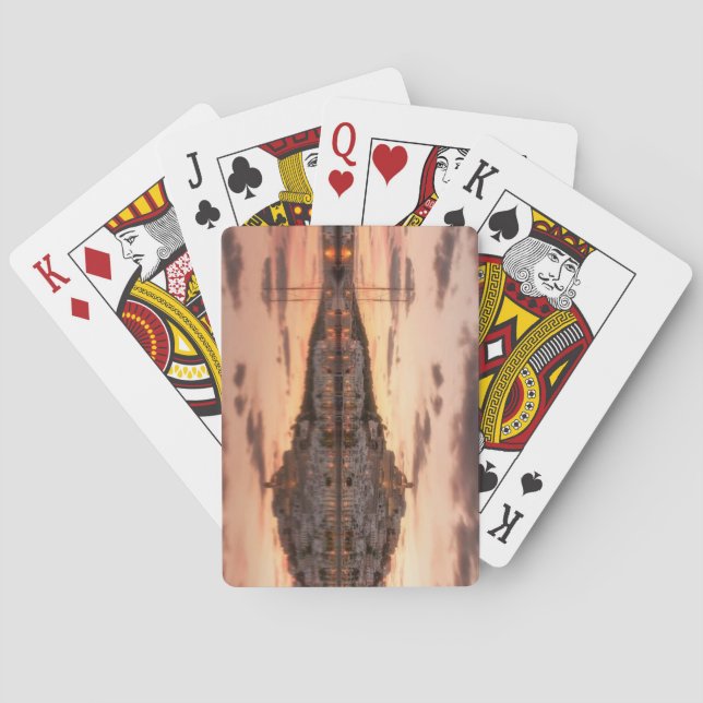 Ibiza, Spanien Spielkarten (Rückseite)