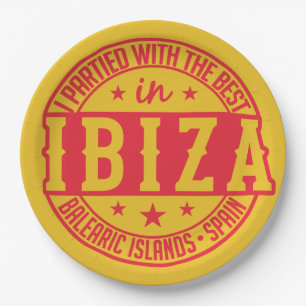 IBIZA Spanien Teller
