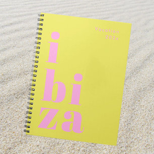 Ibiza Spanien Urlaub  Notizblock