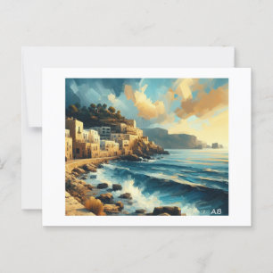 Ibiza, Spanische Küste, Postkarte
