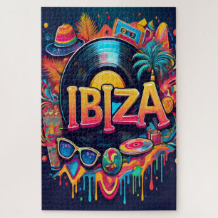 Ibiza Vibes – Eine kühne Feier von Musik und Farbe