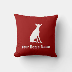 Ibizan Hound ビ ザ ハ ・ ド ウ Kissen