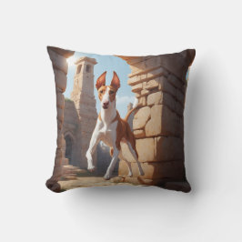 Ibizan Hound Elegant Throw Kissen