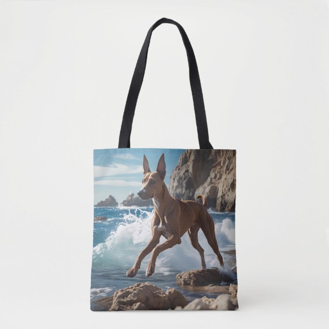 Ibizan Hound Elegante Tasche (Vorderseite)