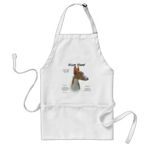 Ibizan Hound History Design Schürze