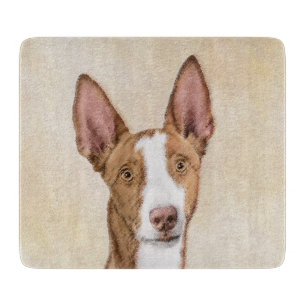 Ibizan Hound Malerei - Niedliche Original Hunde Ku Schneidebrett