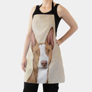 Ibizan Hound Malerei - Niedliche Original Hunde Ku Schürze