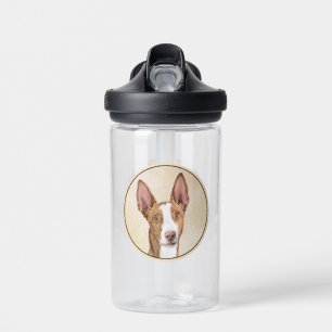 Ibizan Hound Malerei - Niedliche Original Hunde Ku Trinkflasche