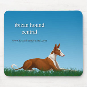 Ibizan Jagdhund-Zentrale Mousepad