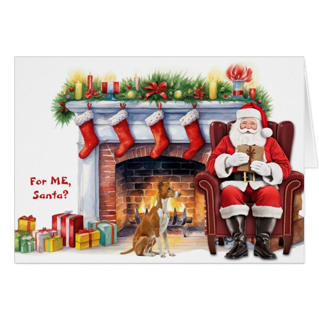 Ibizaner Bracke Weihnachten Weihnachtsgeschenk (Vorderseite (Horizontal))