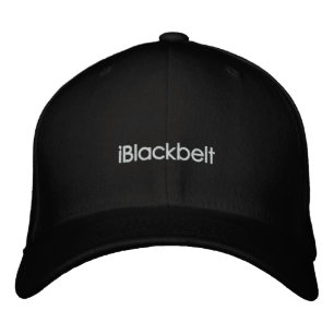 iBlackbelt bestickte Cap für Kampfkunst Baseballkappe