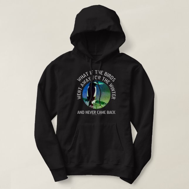 IBONELTD. DIE VÖGEL SIND ZURÜCK 2DGG HOODIE (Design vorne)