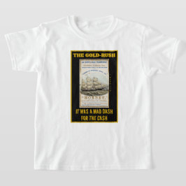 IBONELTD. NAVIRES À CLIPPER ROUGE D'OR 2 T-shirt