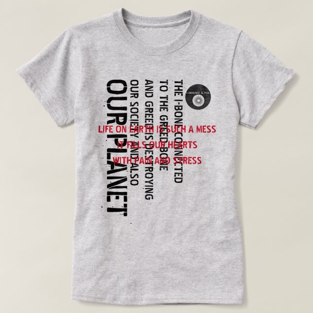 IBONELTD. T-SHIRT IBGB 1 (Design devant)
