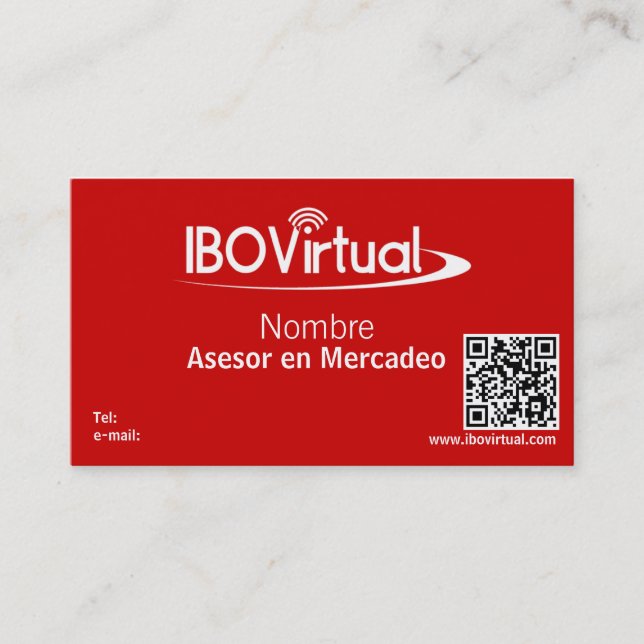 IBOVirtual Visitenkarte (Vorderseite)