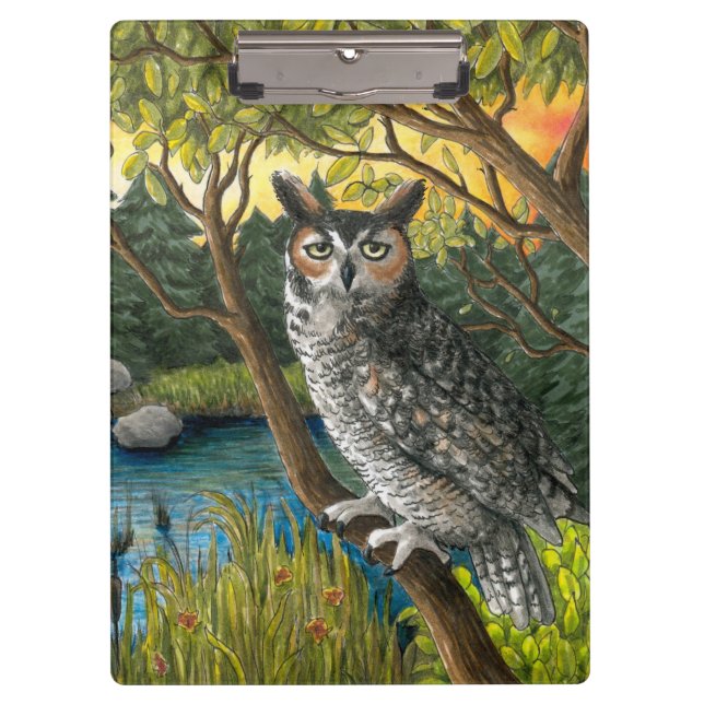 IBRD 68 Owl Klemmbrett (Vorderseite)