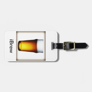 iBrew Ale Glass Gepäckanhänger