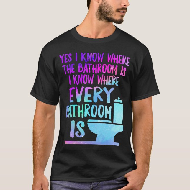 IBS-Shirt, Reizdarmsyndrom Sensibilisierung, I T-Shirt (Vorderseite)