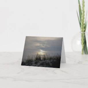 IBSP-Note-Karte für Sunset Dune Grass Feiertagskarte