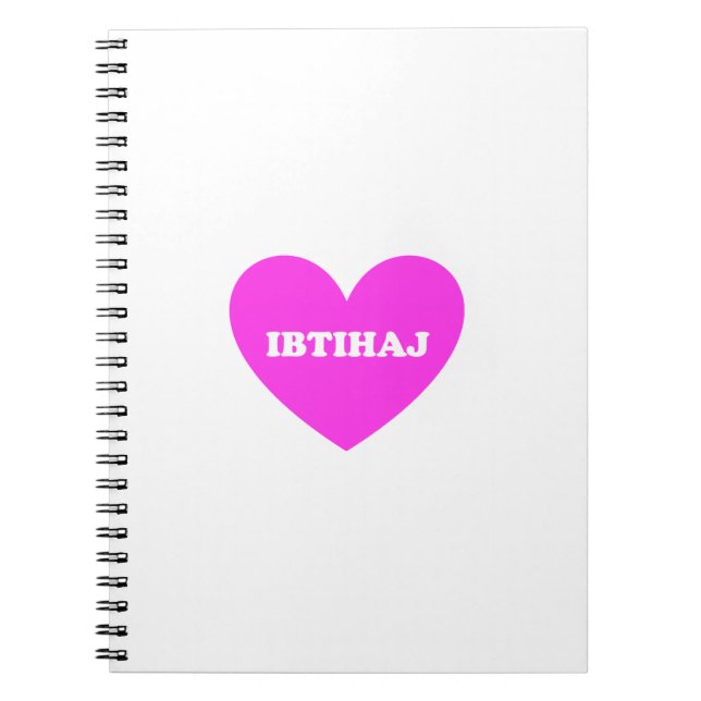 Ibtihaj Notizblock (Vorderseite)