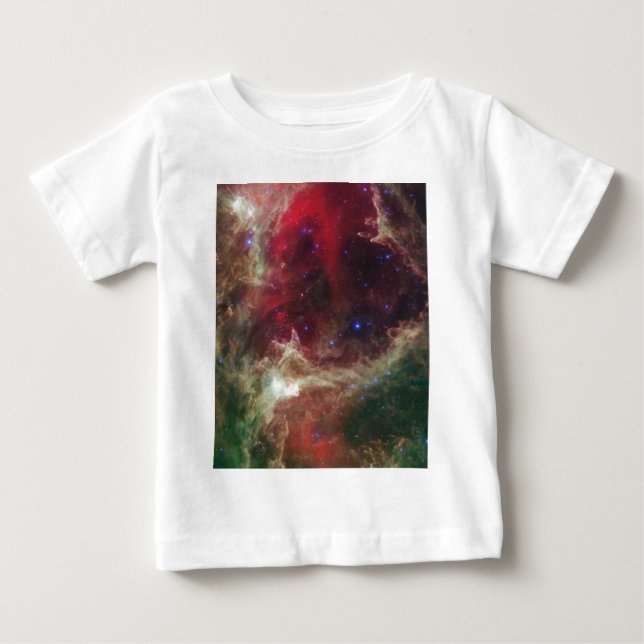 IC 1848 Soul Nebel Sternbildend Baby T-shirt (Vorderseite)
