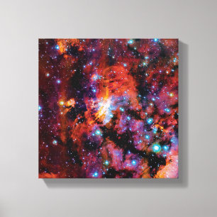 IC 4628 Prawn-Nebel - Farbintensives Weltraumfoto Leinwanddruck