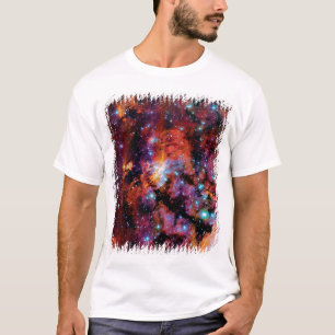 IC 4628 Prawn-Nebel - Farbintensives Weltraumfoto T-Shirt