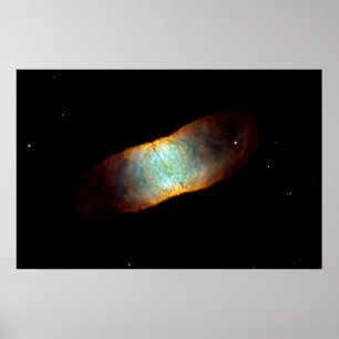IC-Schönheit - IC 4406, "Retina-Nebelfleck " Poster