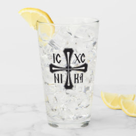 IC XC NIKA Kreuz Glas