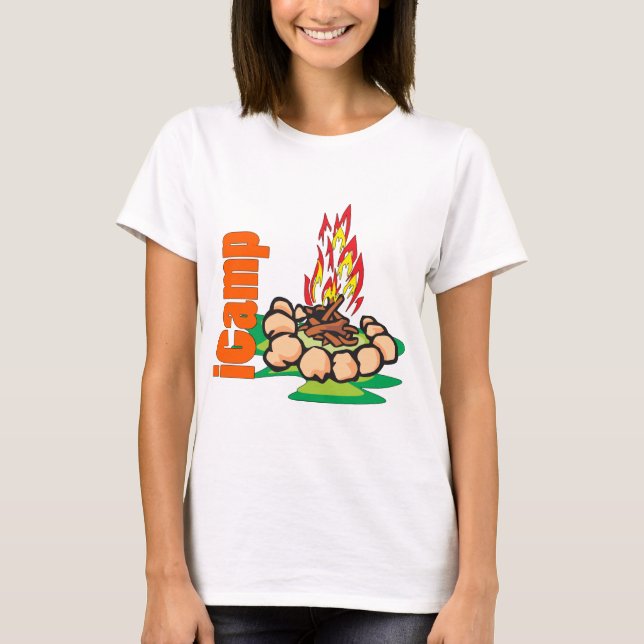 iCamp Camping Shirt (Vorderseite)
