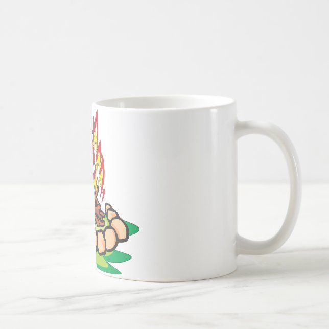 iCamp Camping Shirt Kaffeetasse (Rechts)