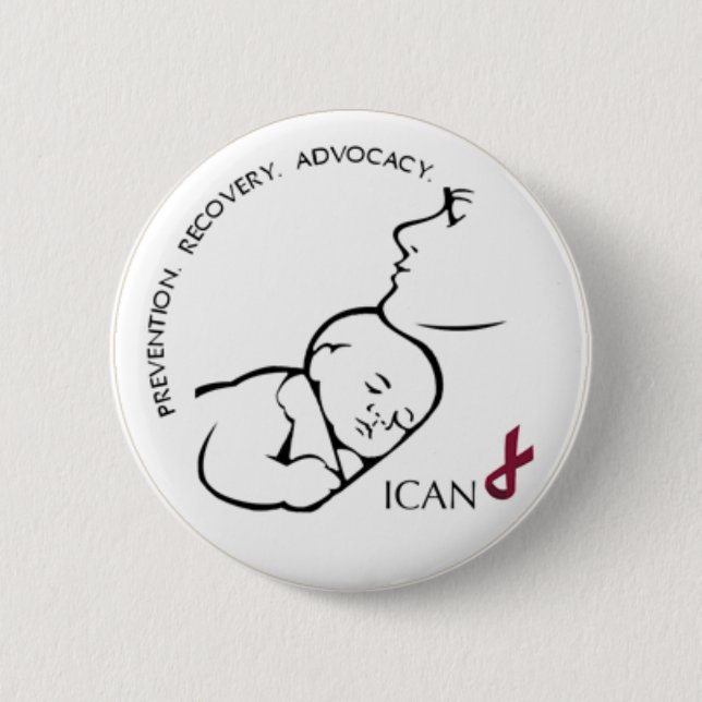 ICAN Knopf Button (Vorderseite)