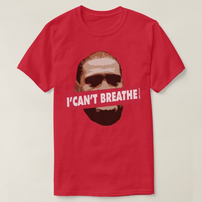 Icant atmenGeorge Floyd T-Shirt (Design vorne)