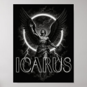 ICARUS-Ästhetik-Designerposter Poster