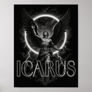 ICARUS-Ästhetik-Designerposter Poster
