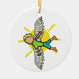 Icarus Keramik Ornament