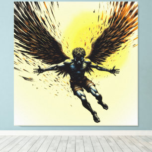 Icarus Leinwanddruck
