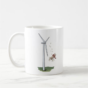 Icarus trifft auf eine Windturbine Kaffeetasse