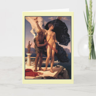 Icarus und Daedalus von Frederick Leighton Karte