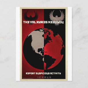 Icarus Working Title Movie Products Postkarte