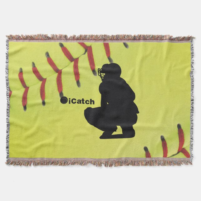 iCatch Fastpitch Softball Decke (Vorderseite)
