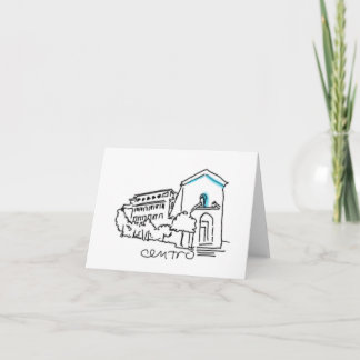 ICCS "Centro" notecard Karte
