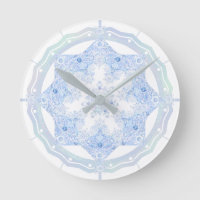 Ice Blue Snowflake