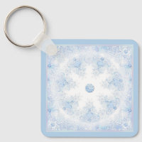 Ice Blue Snowflake