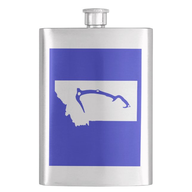 Ice Climb Montana Flachmann (Vorderseite)