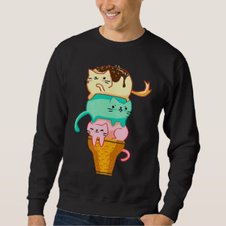Ice Cream Cat Sweatshirt