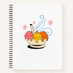 Ice Cream Dream Notebook Notizbuch