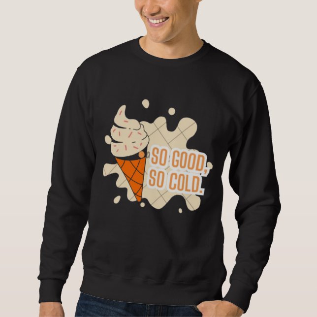 Ice Cream Fun Summer design Sweatshirt (Vorderseite)