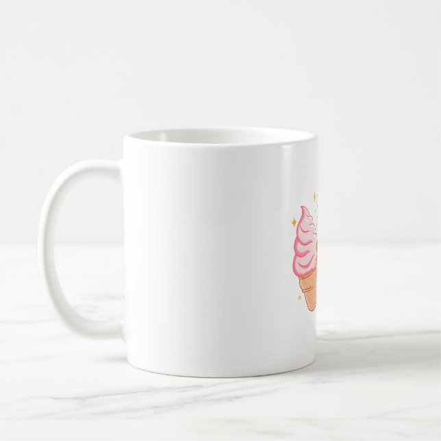 Ice Cream Lover Kaffeetasse (Links)